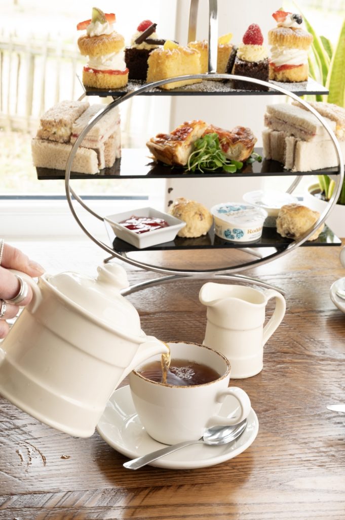 Essington Farm afternoon tea tiered sandwiches 
