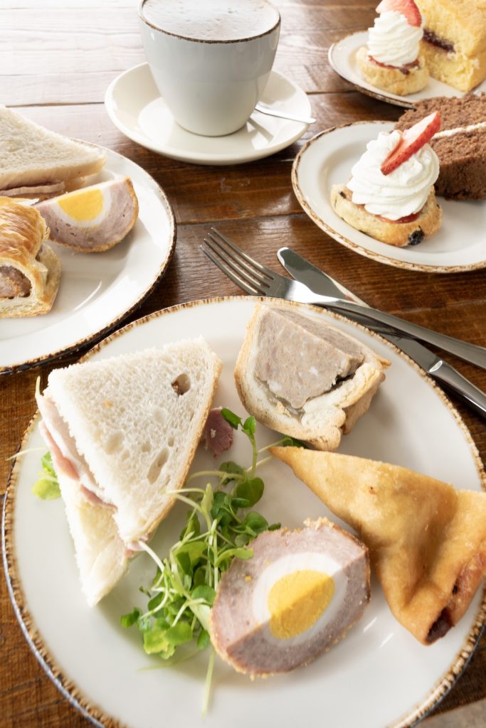 Essington Farm afternoon tea sandwiches 