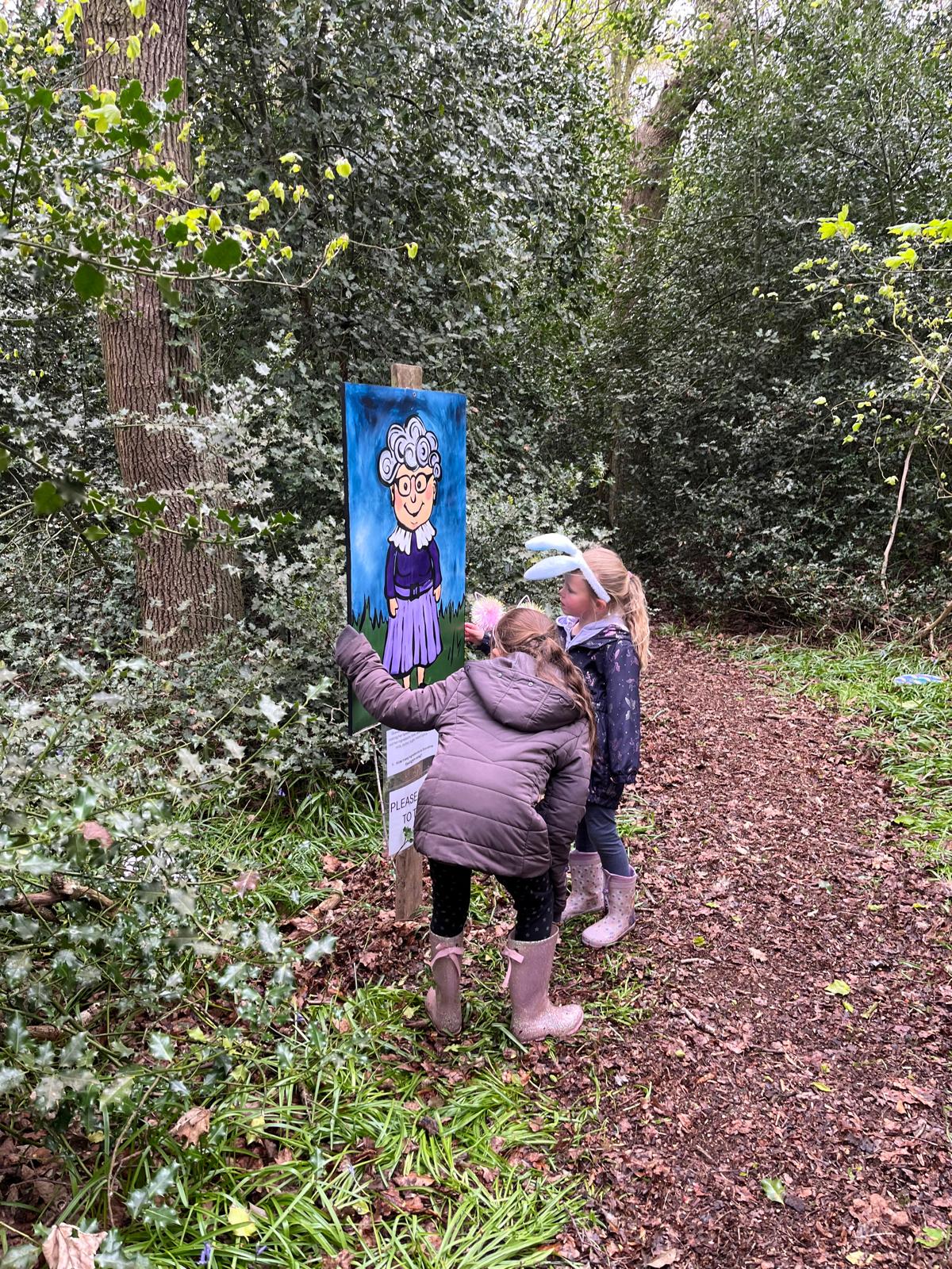 Grandma Essington at Essington Farm
