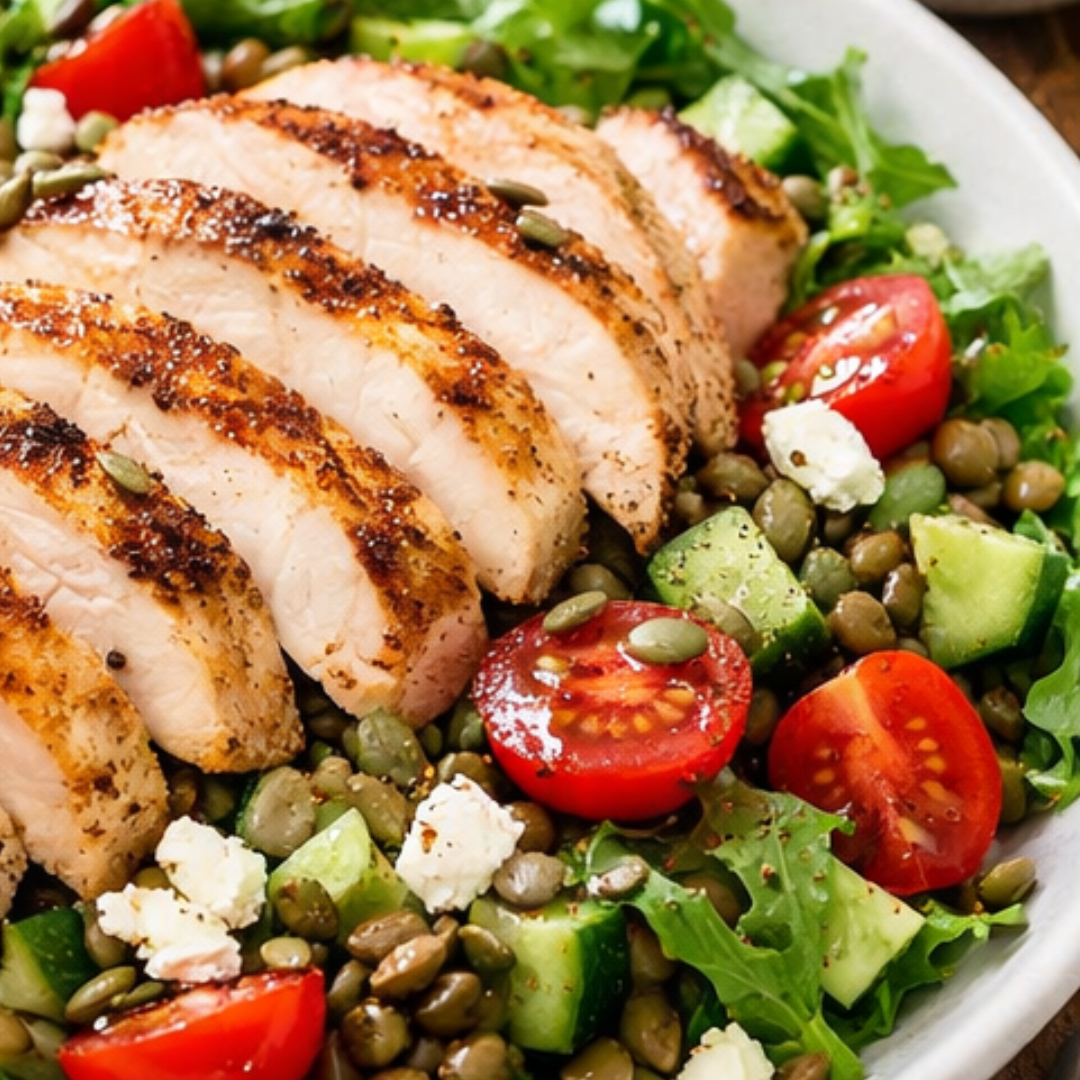 Chicken And Lentil Salad at Essington Farm